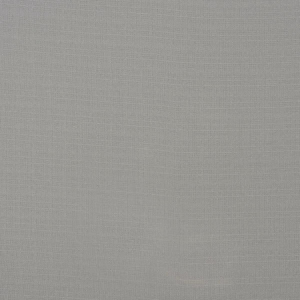 Soft silver-grey plain woven fabric with a fine linen-like texture