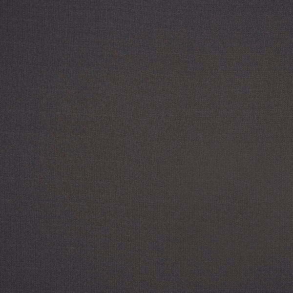 Dark slate grey finely woven fabric swatch with a subtle textured surface