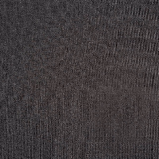 Dark slate grey finely woven fabric swatch with a subtle textured surface