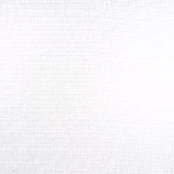 Soft chalk-white woven fabric swatch with subtle horizontal texture