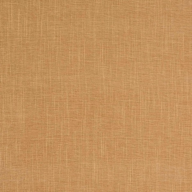 Warm ochre plain woven fabric with subtle linen-like texture