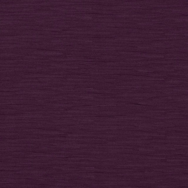 Deep aubergine purple plain fabric with subtle horizontal texture