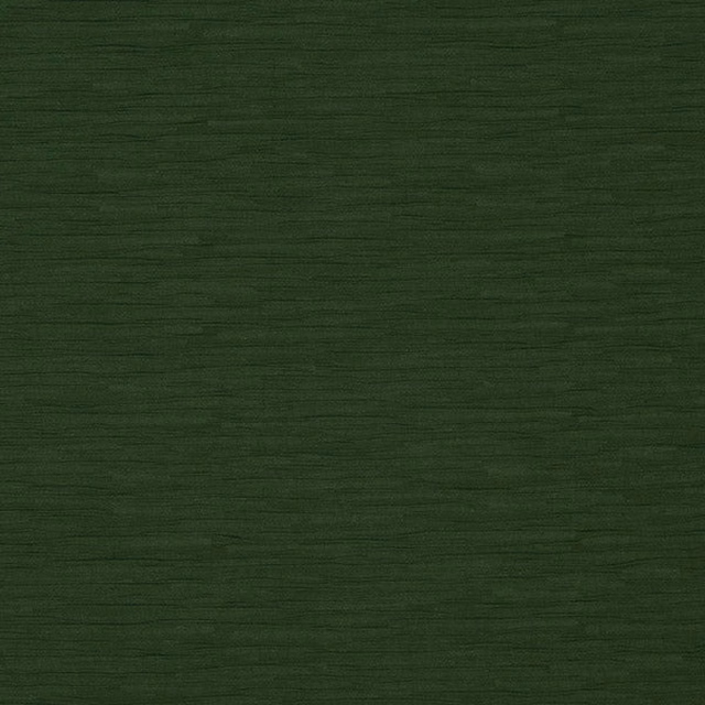 Deep evergreen plain fabric swatch with subtle horizontal striations