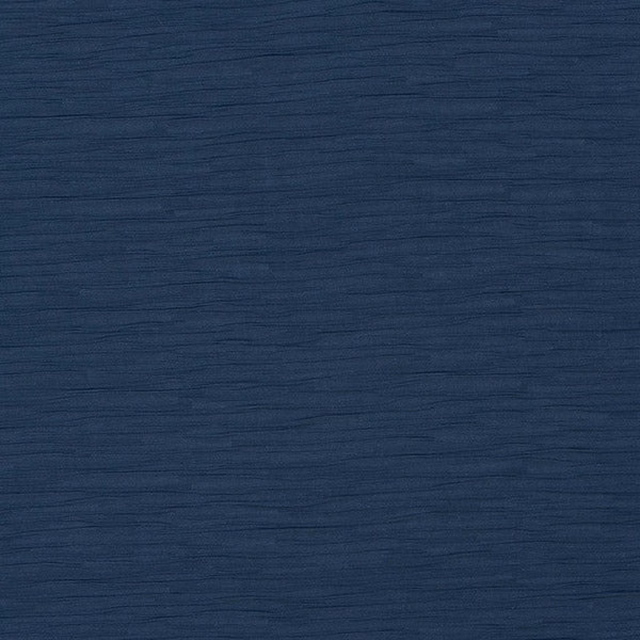 Deep French blue plain fabric with fine horizontal woven texture