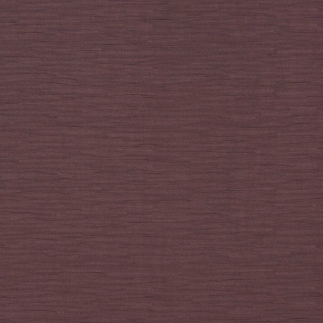 Deep plum heather fabric with fine horizontal striations and a matte texture