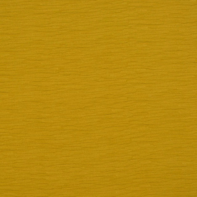 Plain mustard-ochre woven fabric with fine horizontal slubs and a soft matte texture