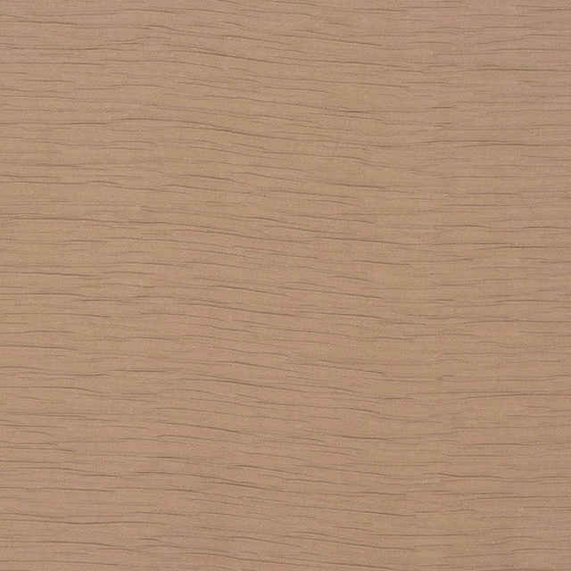 Warm praline beige textured fabric with fine horizontal striations