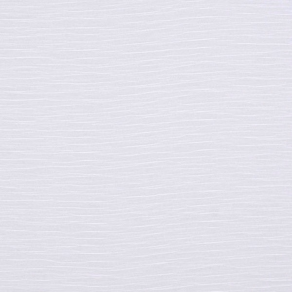Close-up of pale white plain fabric with fine horizontal texture