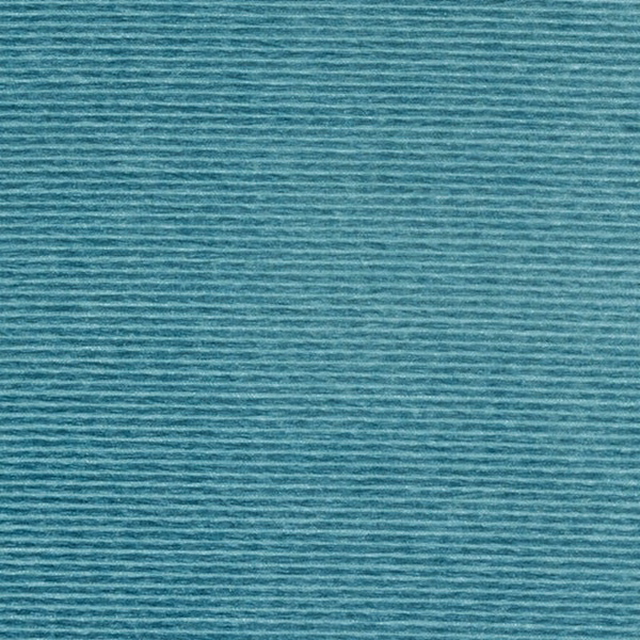 Duck egg teal plain fabric with fine horizontal ribbed texture