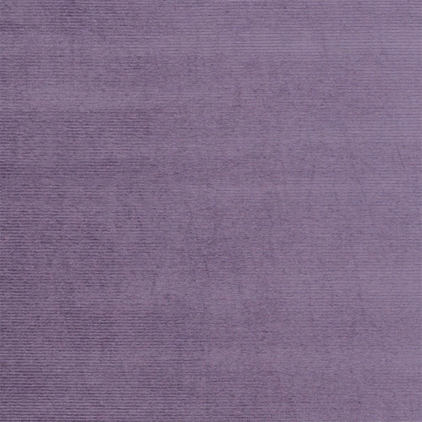 Dusty grape purple plain fabric with subtle horizontal woven texture