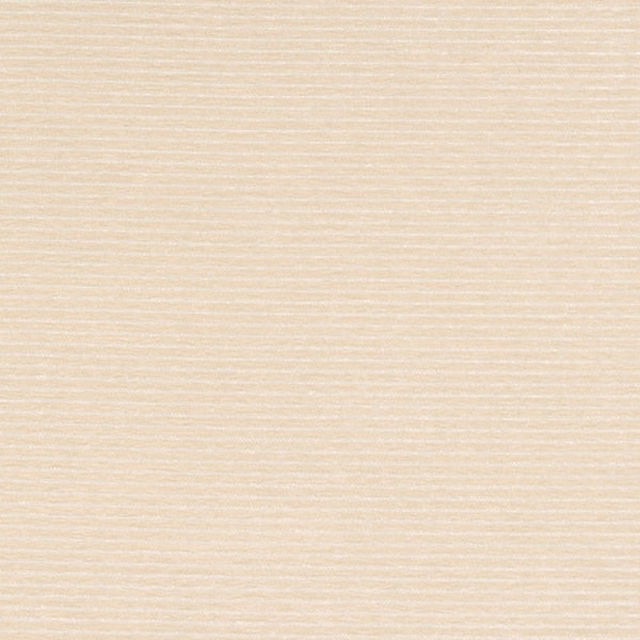 Cream ribbed plain fabric swatch with soft horizontal texture