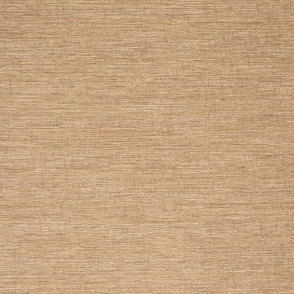 Warm antique beige plain fabric with fine horizontal woven striations