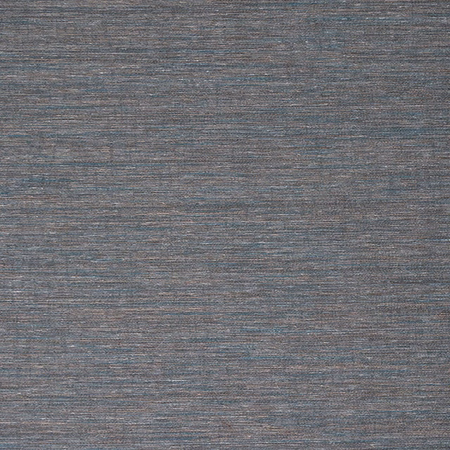 Soft blue-grey plain fabric with fine horizontal slub texture