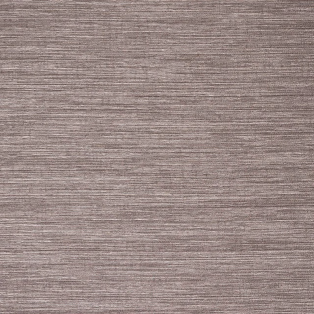 Close-up of soft mushroom taupe plain weave fabric with fine horizontal texture