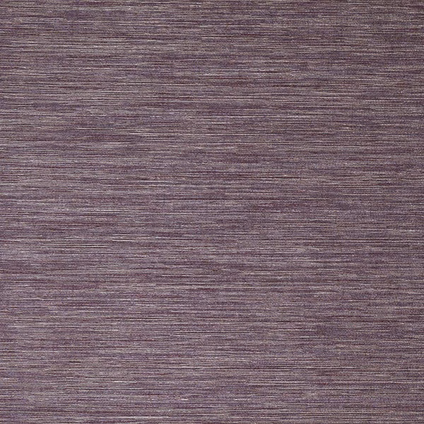 Close-up of muted grape plum plain fabric with fine horizontal striation