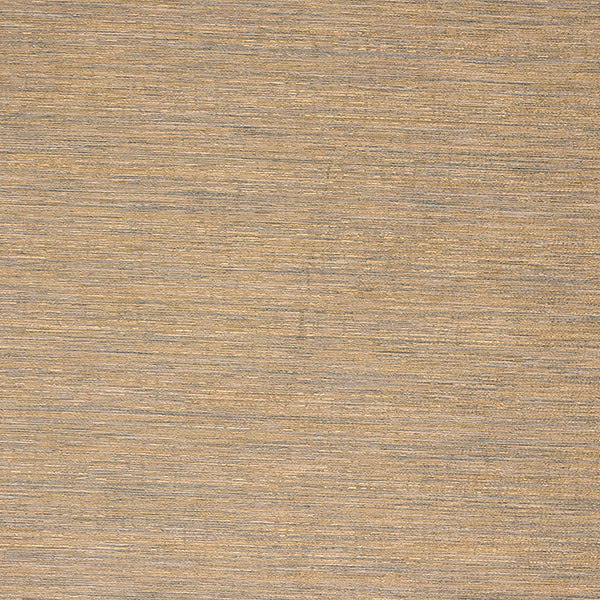 Soft taupe-beige plain woven fabric with fine horizontal striations