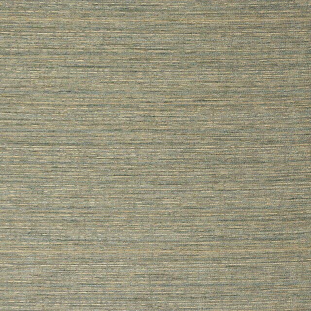 Muted sage-green plain weave fabric with subtle horizontal slubbing