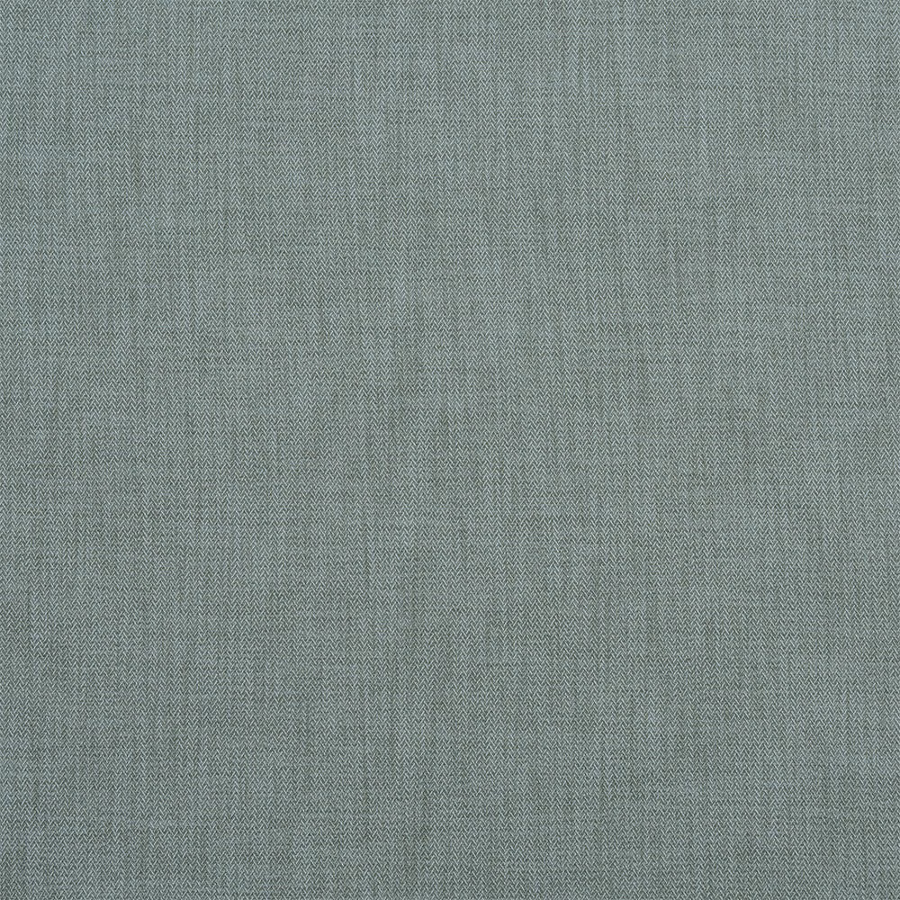 Soft aquamarine woven fabric with fine zigzag texture and subtle tonal variation