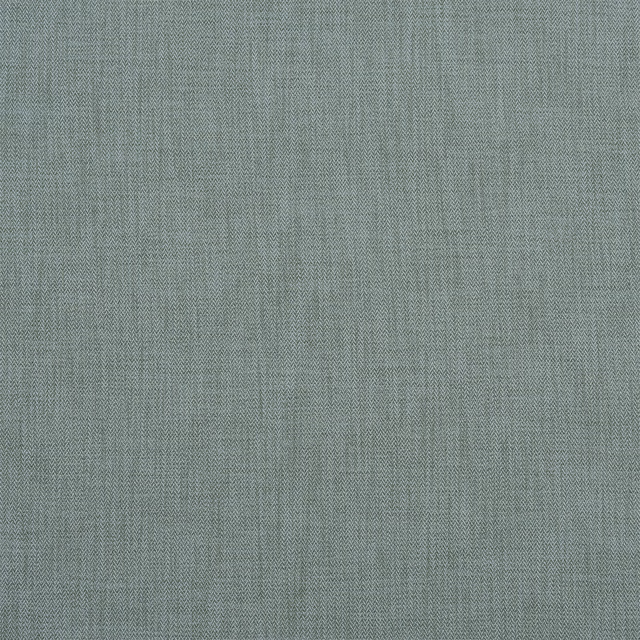 Soft aquamarine woven fabric with fine zigzag texture and subtle tonal variation