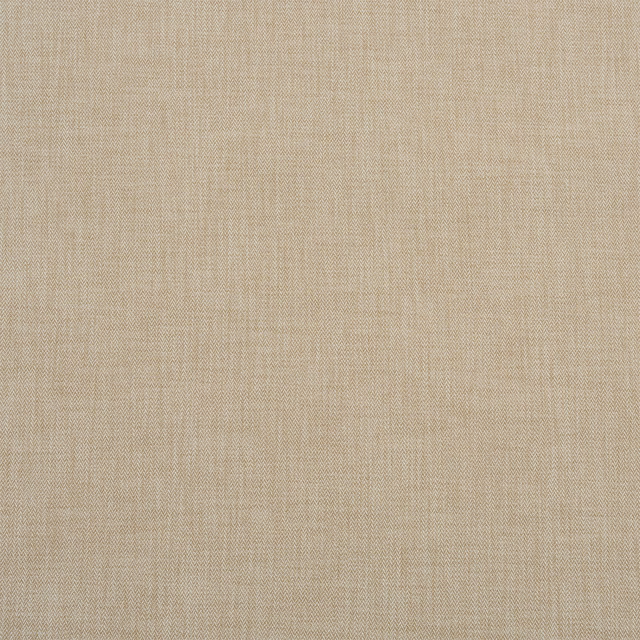 Soft stone-beige woven plain fabric with a fine herringbone texture