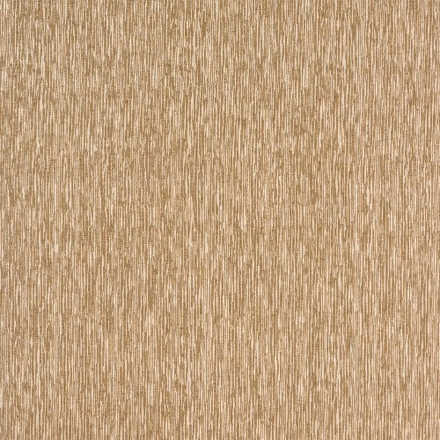 Warm ochre textured plain fabric with fine vertical striations and a woven slub surface