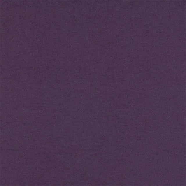 Solid deep plum-purple fabric swatch with a fine plain weave