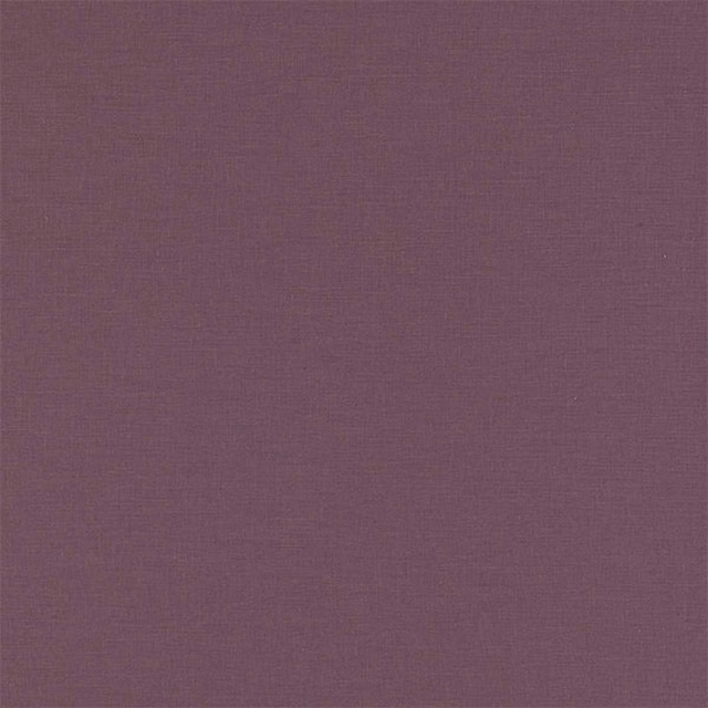 Soft heather purple plain woven fabric with fine natural texture