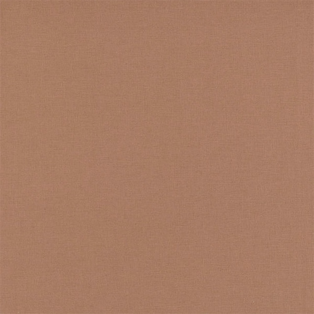 Plain warm mocha-brown fabric with a fine natural weave