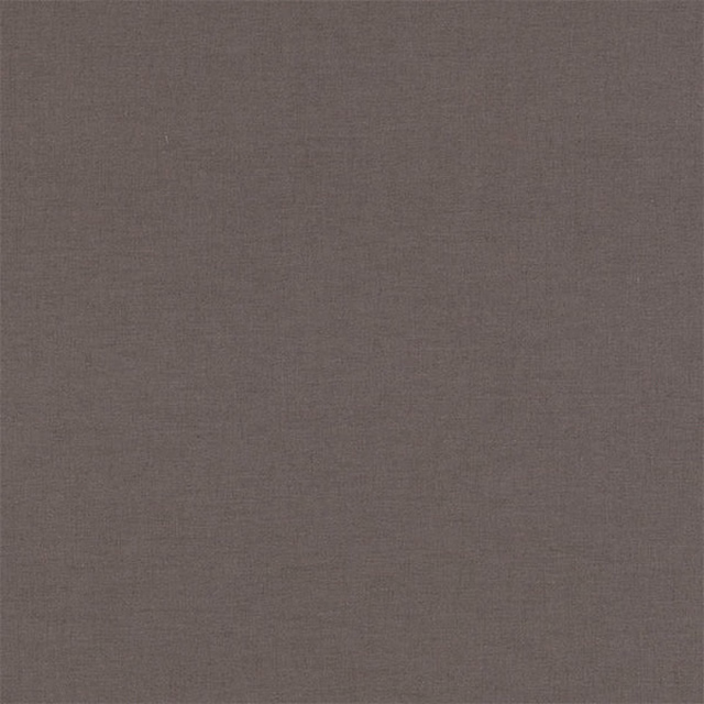 Plain taupe-brown woven fabric swatch with a softly textured natural finish