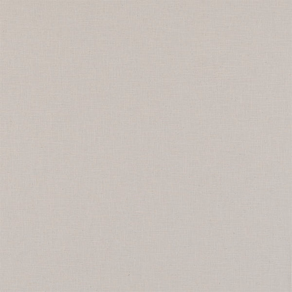 Soft moonstone cream plain woven fabric with subtle linen texture