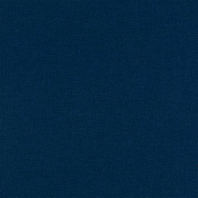 Deep navy plain fabric swatch with a subtle woven texture