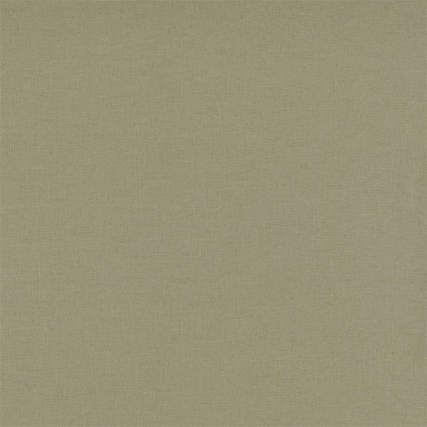 Plain muted sage green fabric with a fine natural weave texture