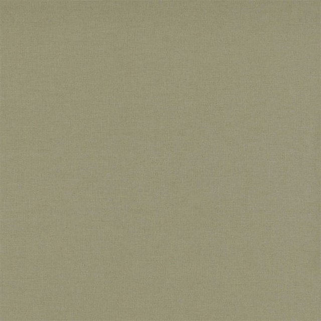 Plain muted sage green fabric with a fine natural weave texture