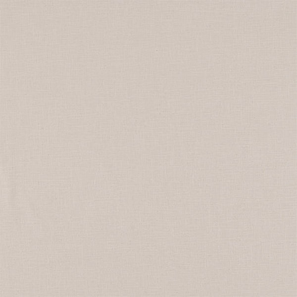 Close-up of plain pebble cream fabric with subtle natural weave