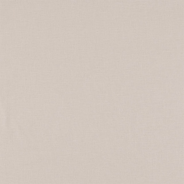 Close-up of plain pebble cream fabric with subtle natural weave