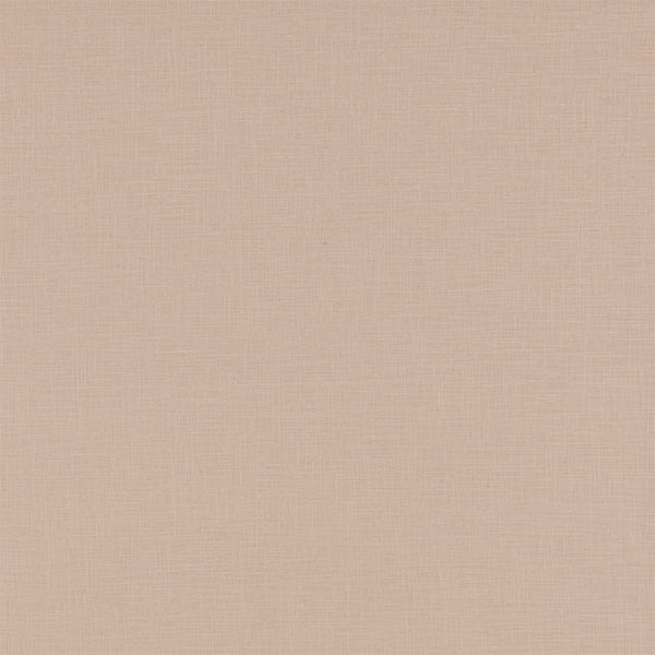 Pale sand beige plain woven fabric with a fine natural texture