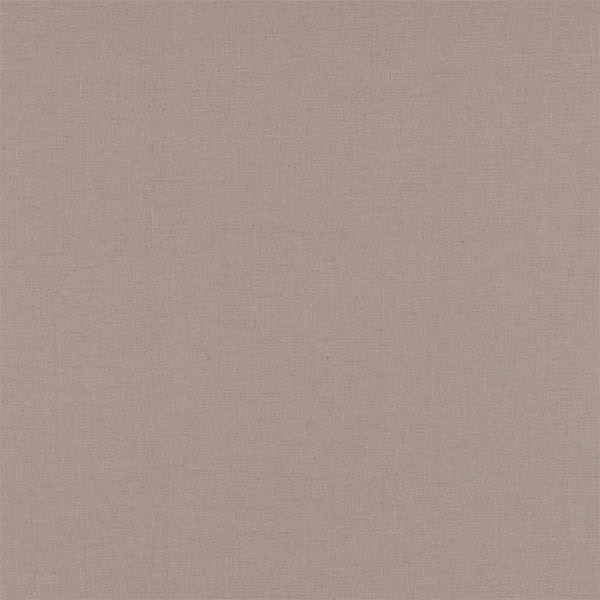 Plain soft warm taupe woven fabric with fine natural texture