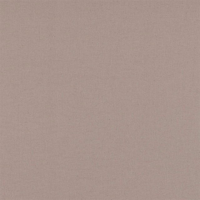 Plain soft warm taupe woven fabric with fine natural texture