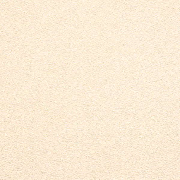 Cream ivory boucle fabric swatch with soft, nubby plain texture