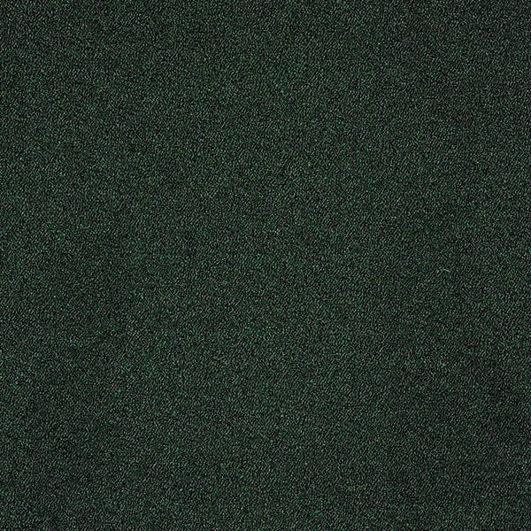 Dark moss green bouclé plain fabric with a fine textured weave
