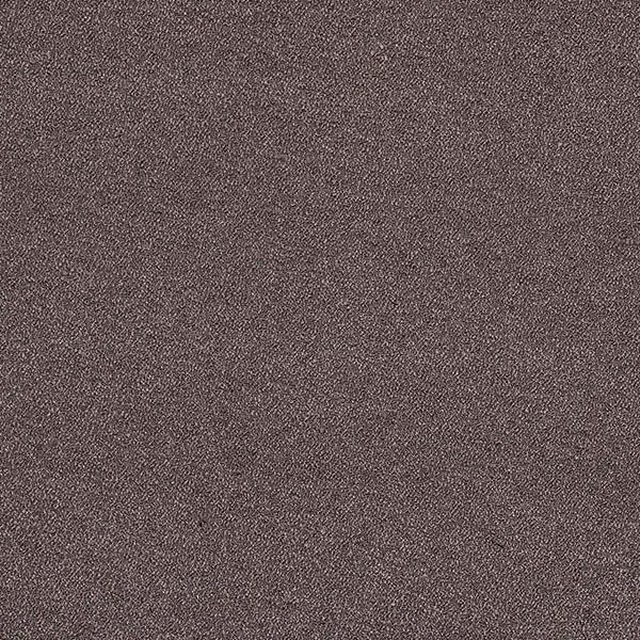 Close-up of a cool pewter taupe boucle-style plain fabric with fine texture