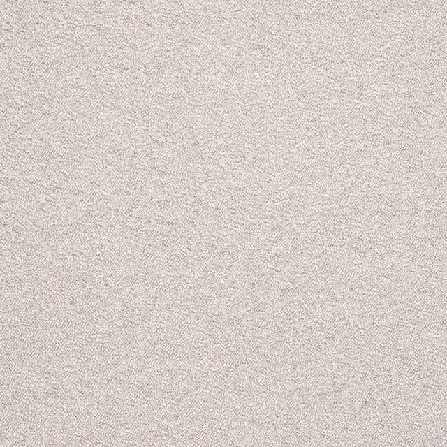 Pale silvery grey boucle-textured plain fabric with fine speckled weave