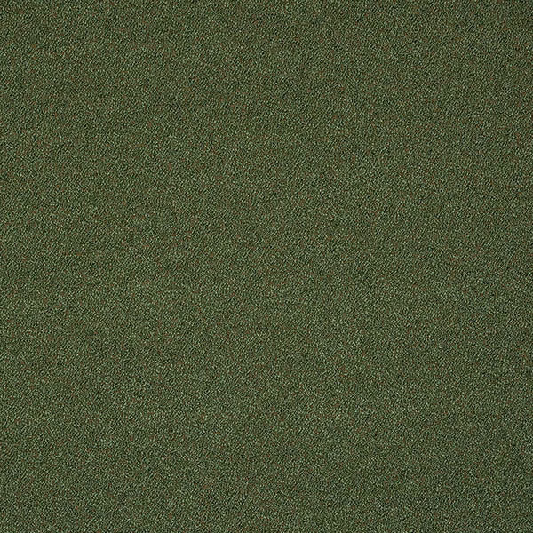 Muted verdigris green boucle-style plain fabric with fine nubby texture
