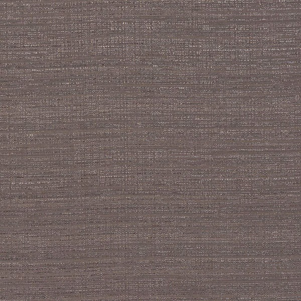 Close-up of a cool pewter-grey woven plain fabric with fine horizontal texture