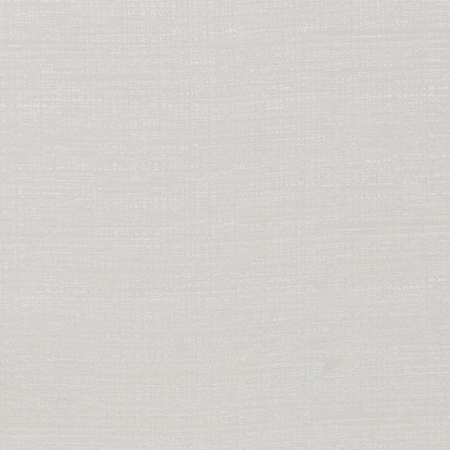 Close-up of pale pearl-white textured plain fabric with fine horizontal slub