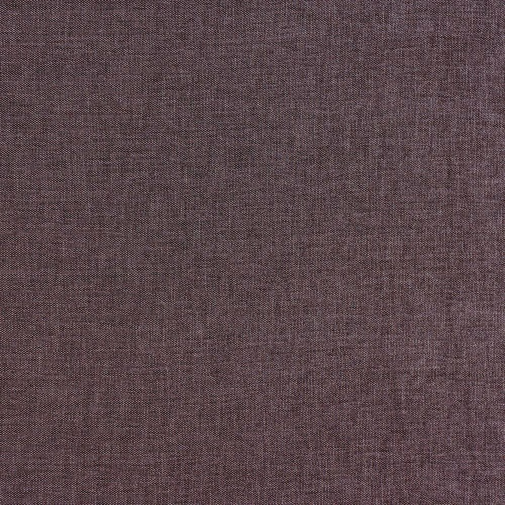 Close-up of a plain woven grape-plum fabric with fine textured weave