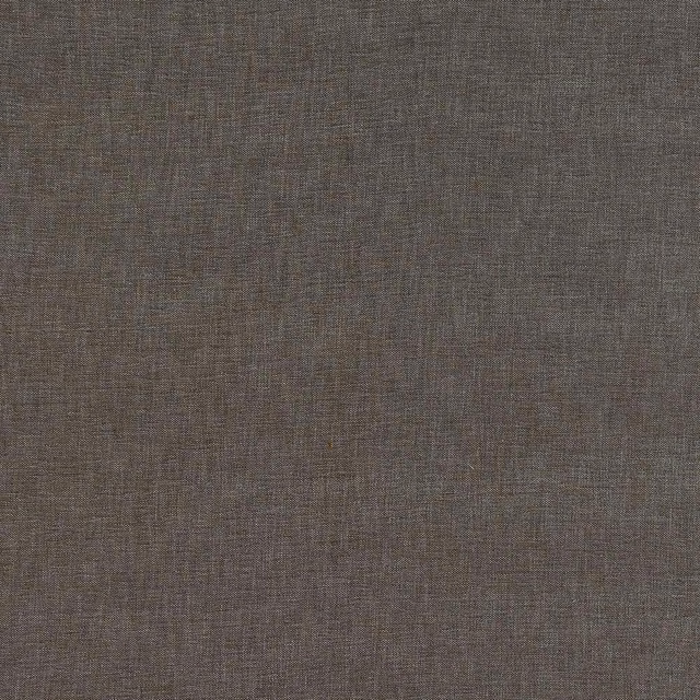 Close-up of a muted pebble taupe plain woven fabric with fine texture