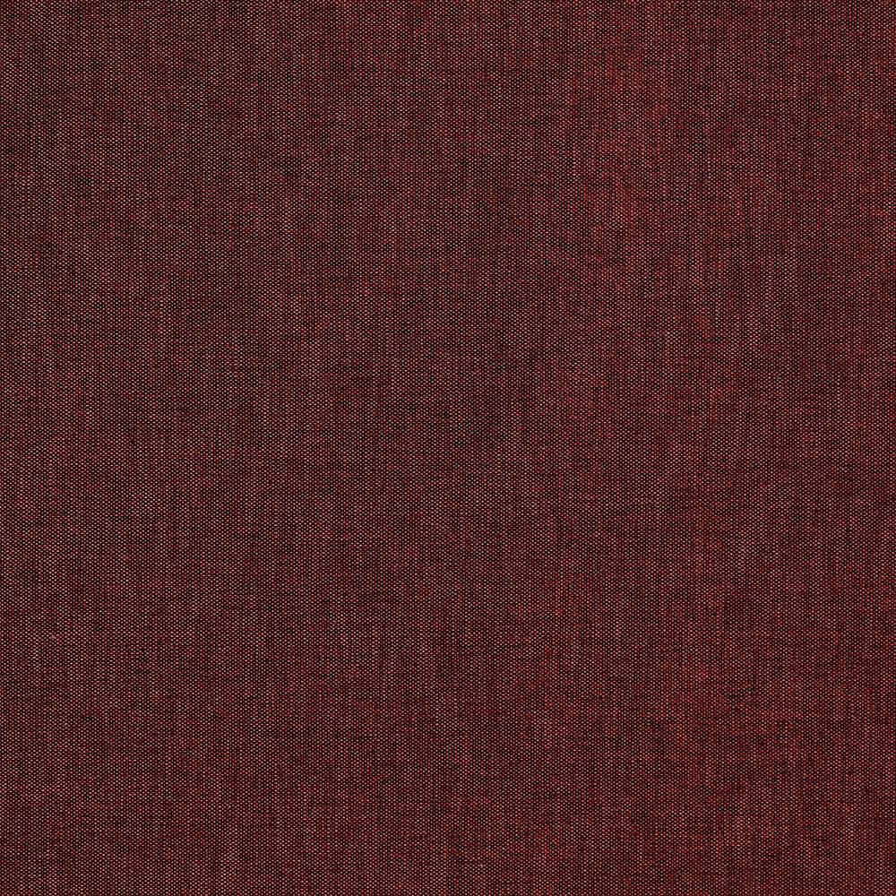 Close-up of deep wine-red plain woven fabric with fine textured surface