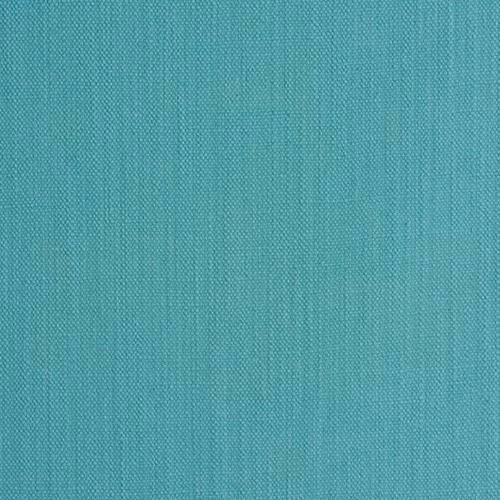 Close-up of a soft aqua teal plain weave cotton fabric