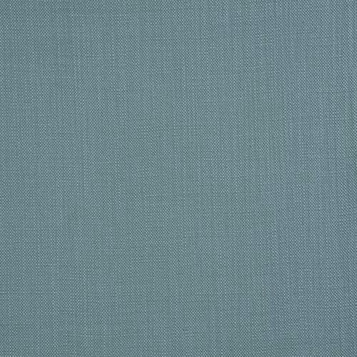 Close-up of a soft cloud blue plain-woven cotton fabric swatch
